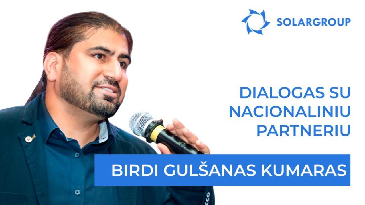 Dialogas su nacionaliniu partneriu Birdi Gulšan Kumaru