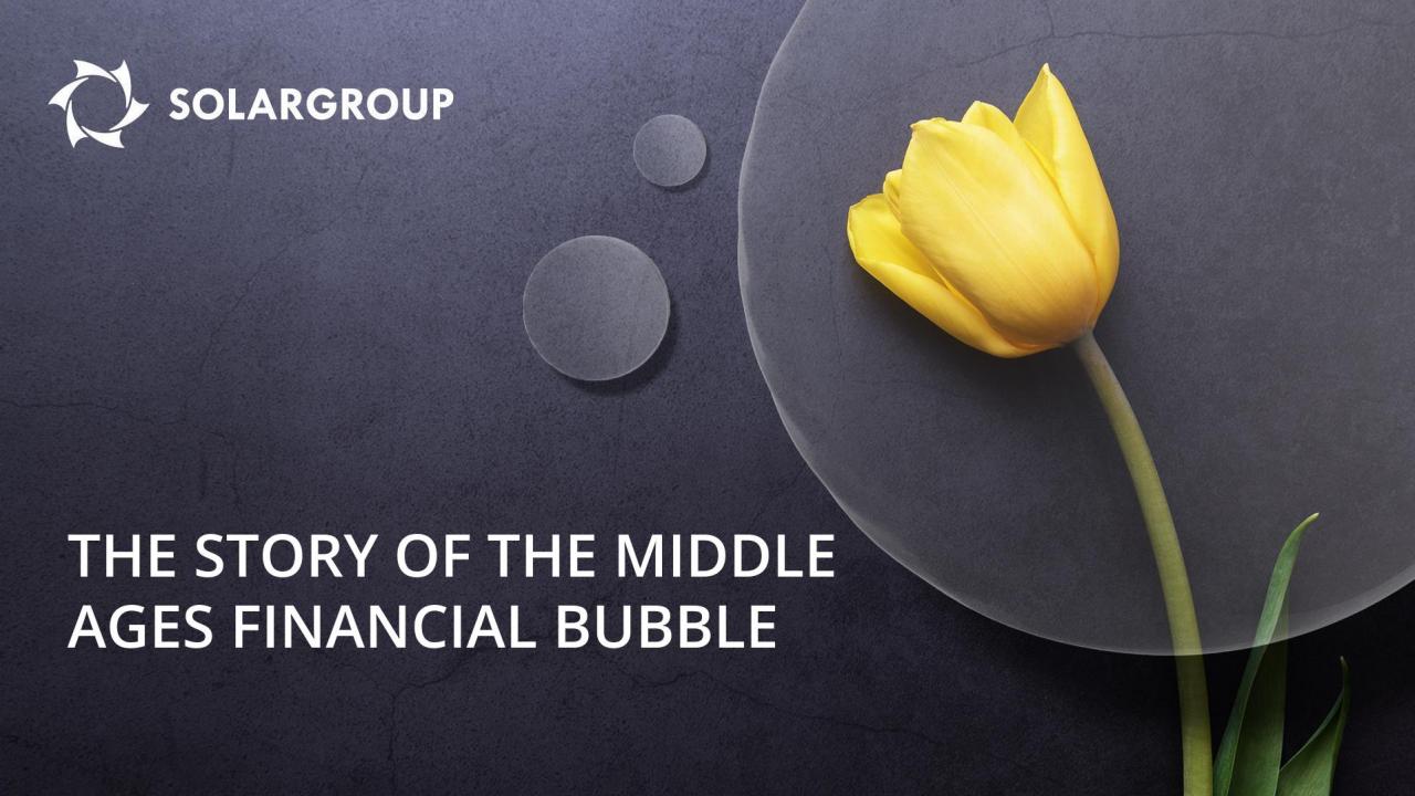 Medieval financial "bubble" or the story of Dutch tulips