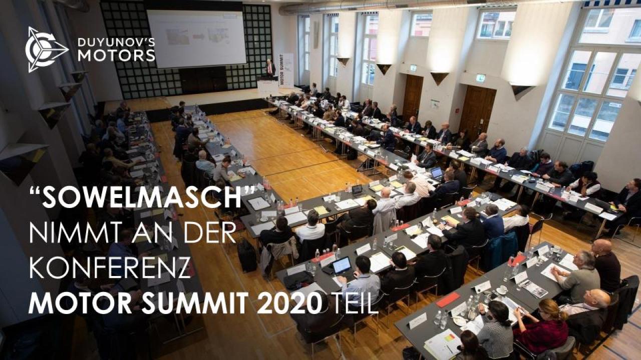 "SowElMasch" nimmt an der Konferenz "Motor Summit 2020" in Zürich teil