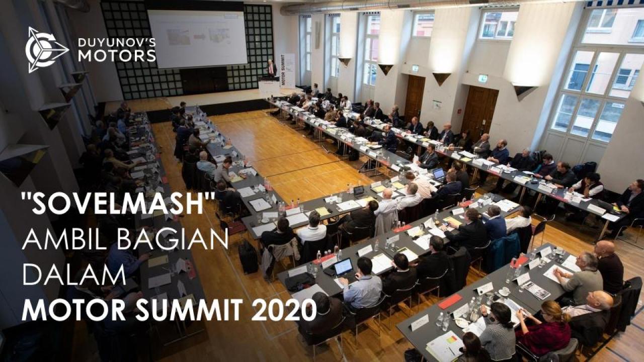 Sovelmash ambil bagian dalam Motor Summit 2020 di Zürich