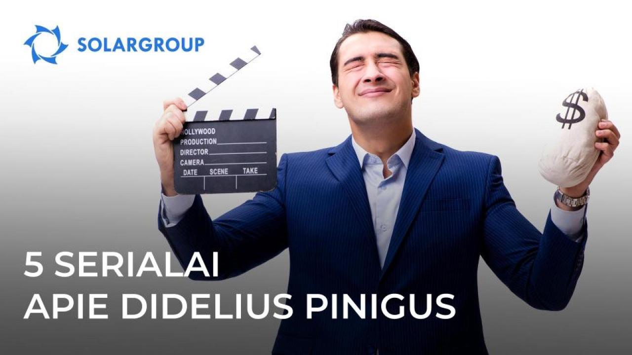 5 serialai apie didelius pinigus