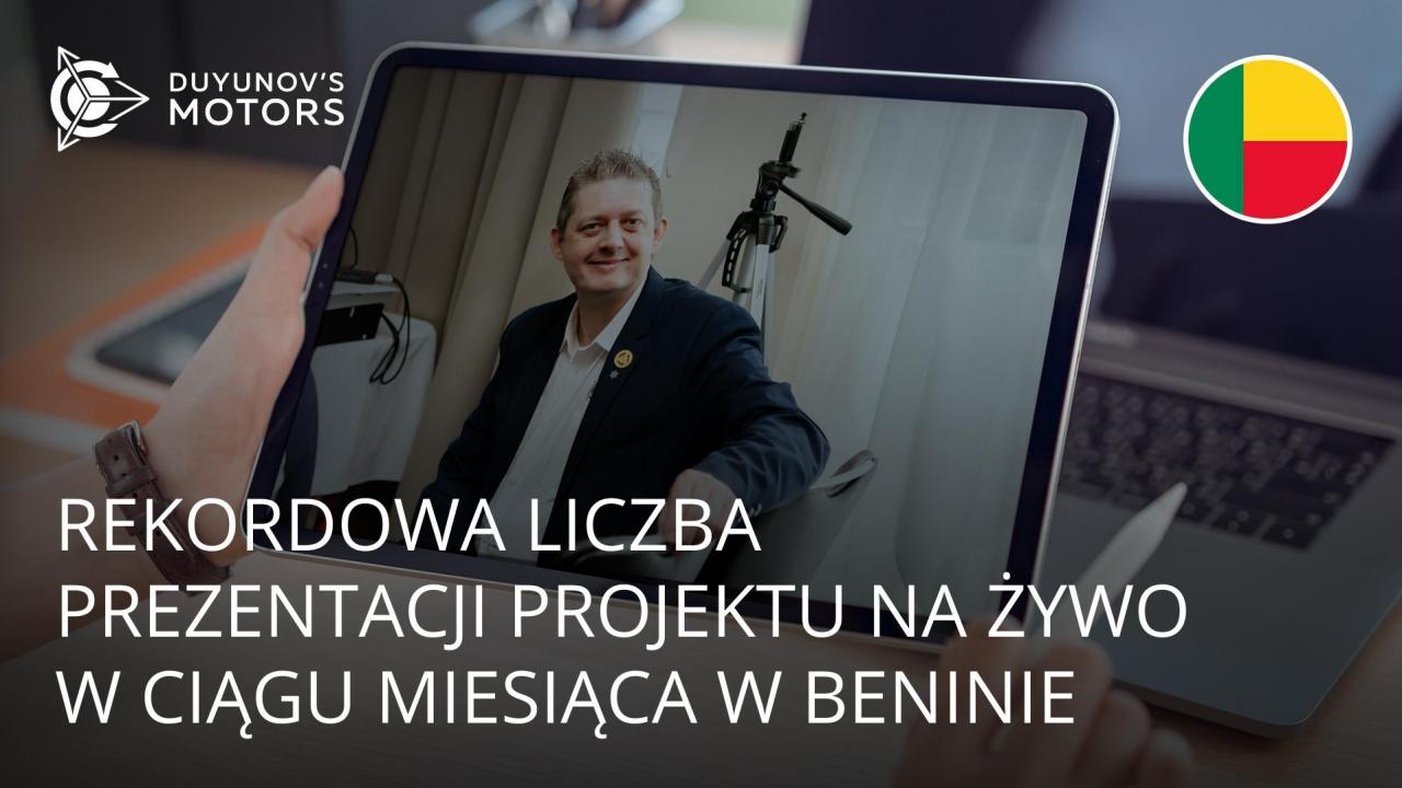 Rekordowy maj w Beninie: prezentacje projektów na żywo