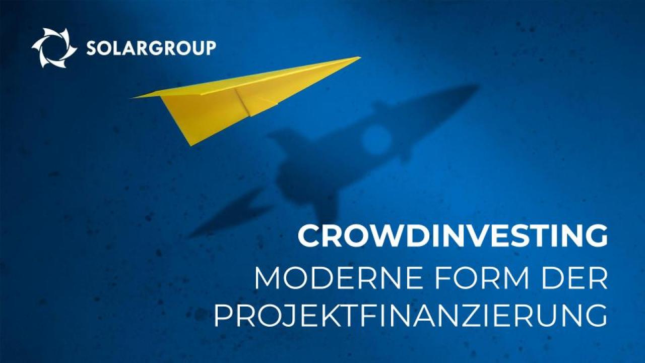 Crowdinvesting – moderne Form der Projektfinanzierung