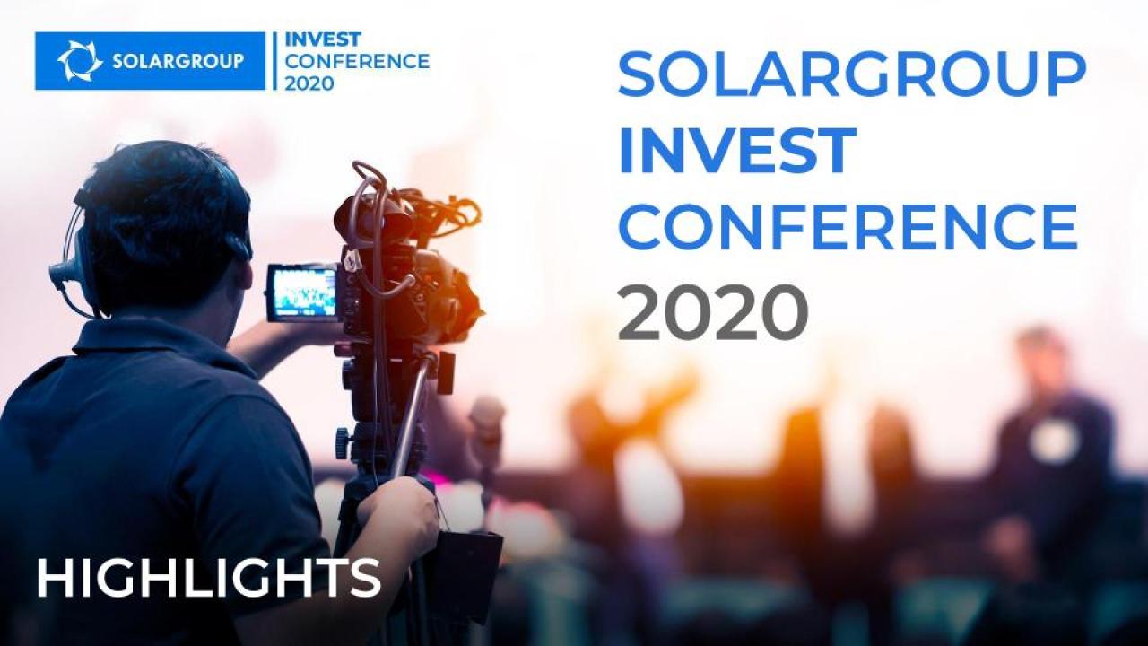 SOLARGROUP INVEST CONFERENCE 2020: the Highlights