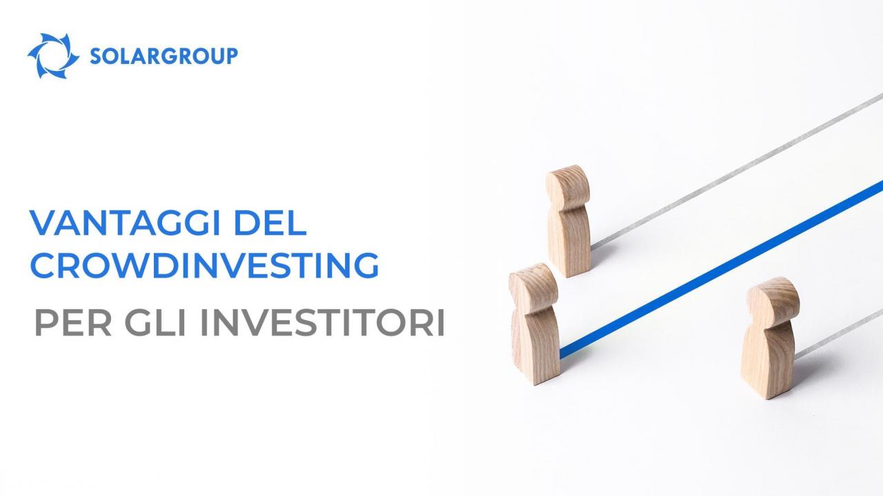 I vantaggi del crowdinvesting per startup e investitori