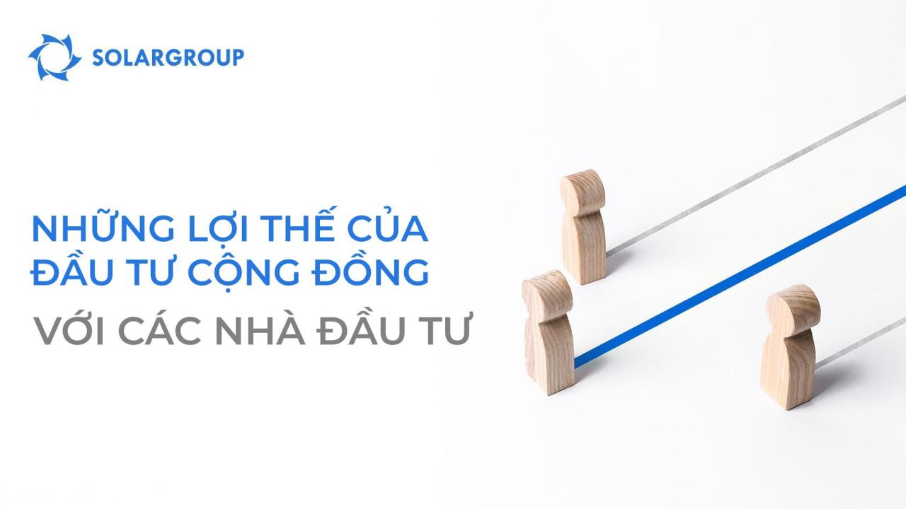 Lợi thế của đầu tư cộng đồng với các nhà đầu tư và khởi nghiệp