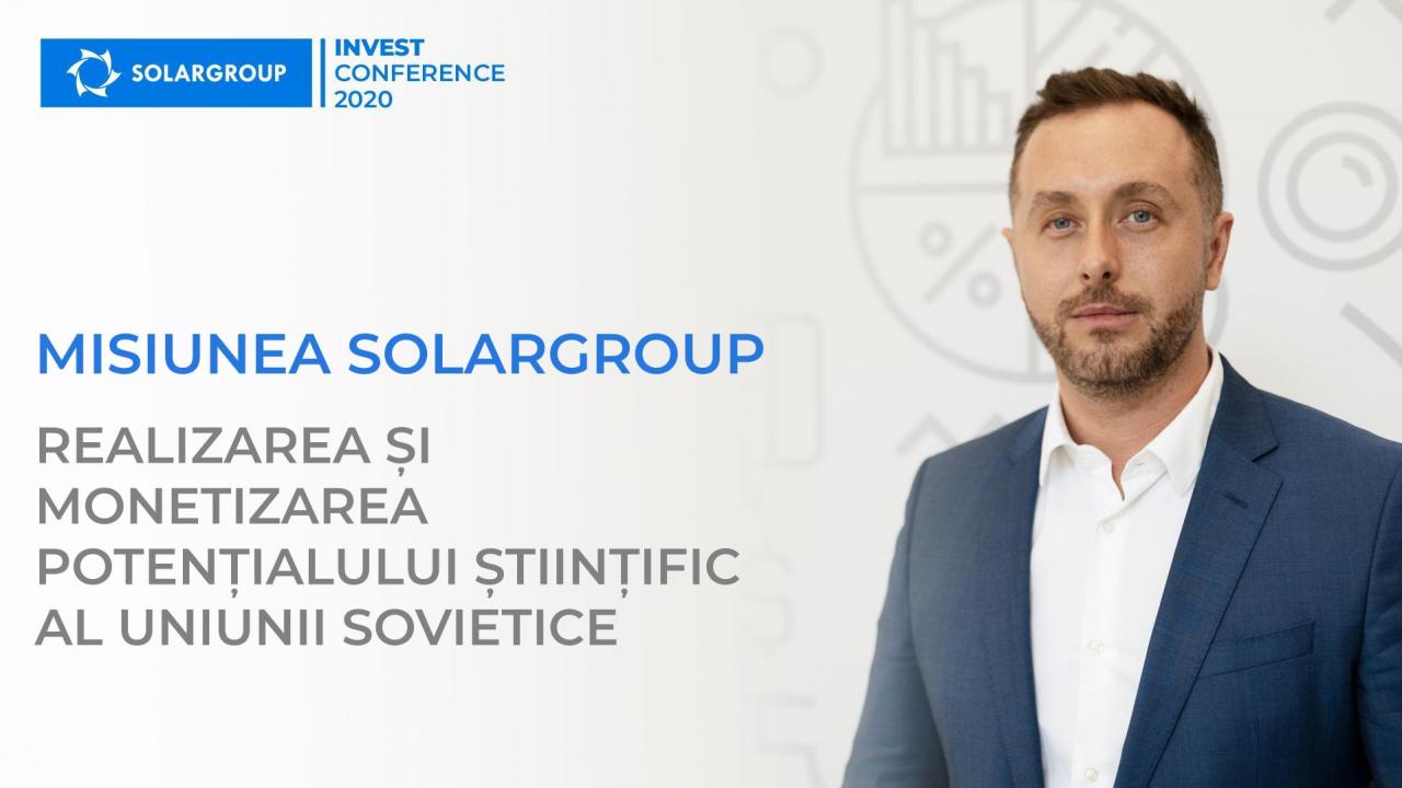 Misiunea SOLARGROUP: realizarea și monetizarea potențialului științific al U.R.S.S. | Sergey Semyonov