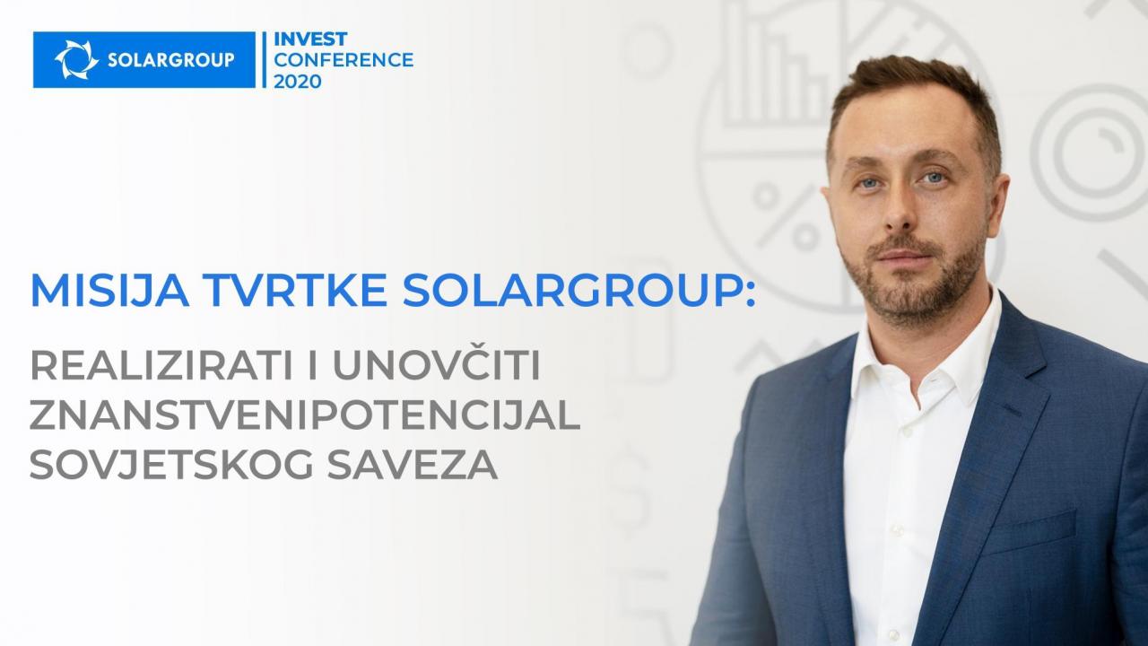 Misija tvrtke SOLARGROUP: realizirati i unovčiti znanstvenipotencijal SSSR-a | Sergej Semenov