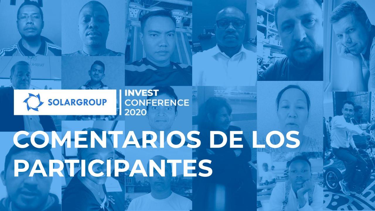 SOLARGROUP INVEST CONFERENCE: qué ha sido memorable para los participantes