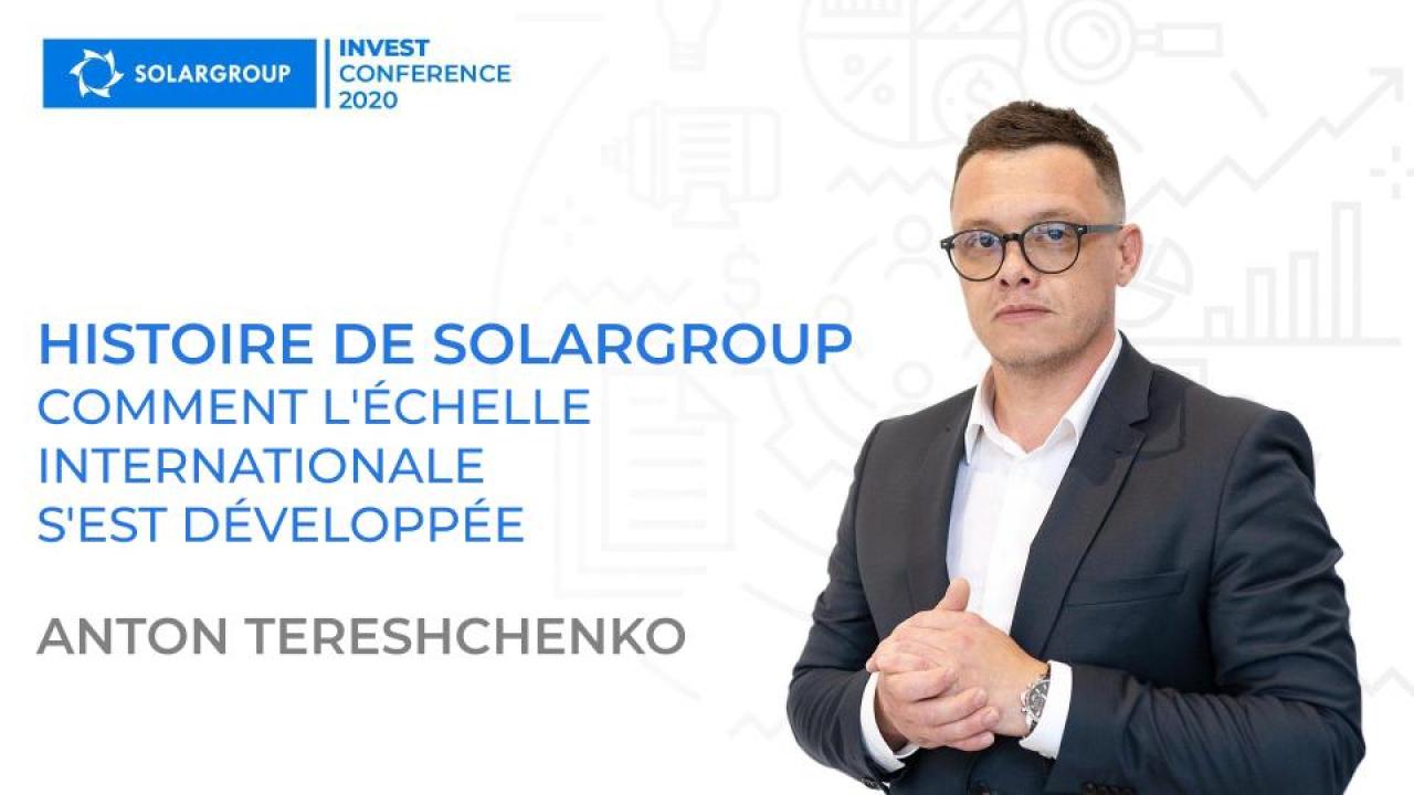 L'histoire de SOLARGROUP: comment l'échelle internationale s'est développée