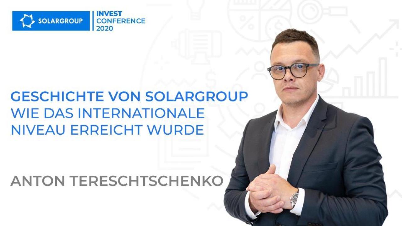 Geschichte von SOLARGROUP: Wie das internationale Niveau erreicht wurde