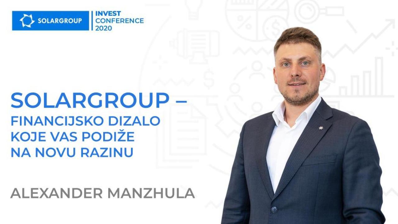 Aleksandar Manzhula: "SOLARGROUP – financijsko dizalo koje vas podiže na novu razinu"