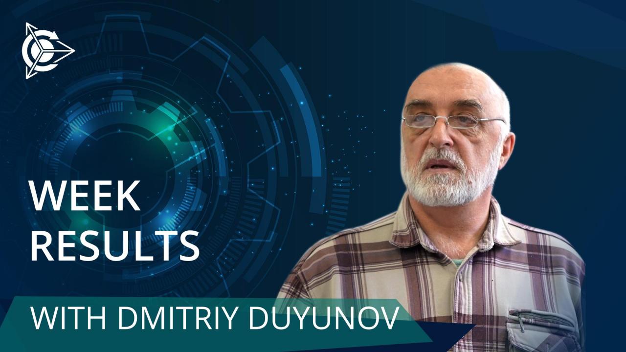 Week results in the project "Duyunov's motors"