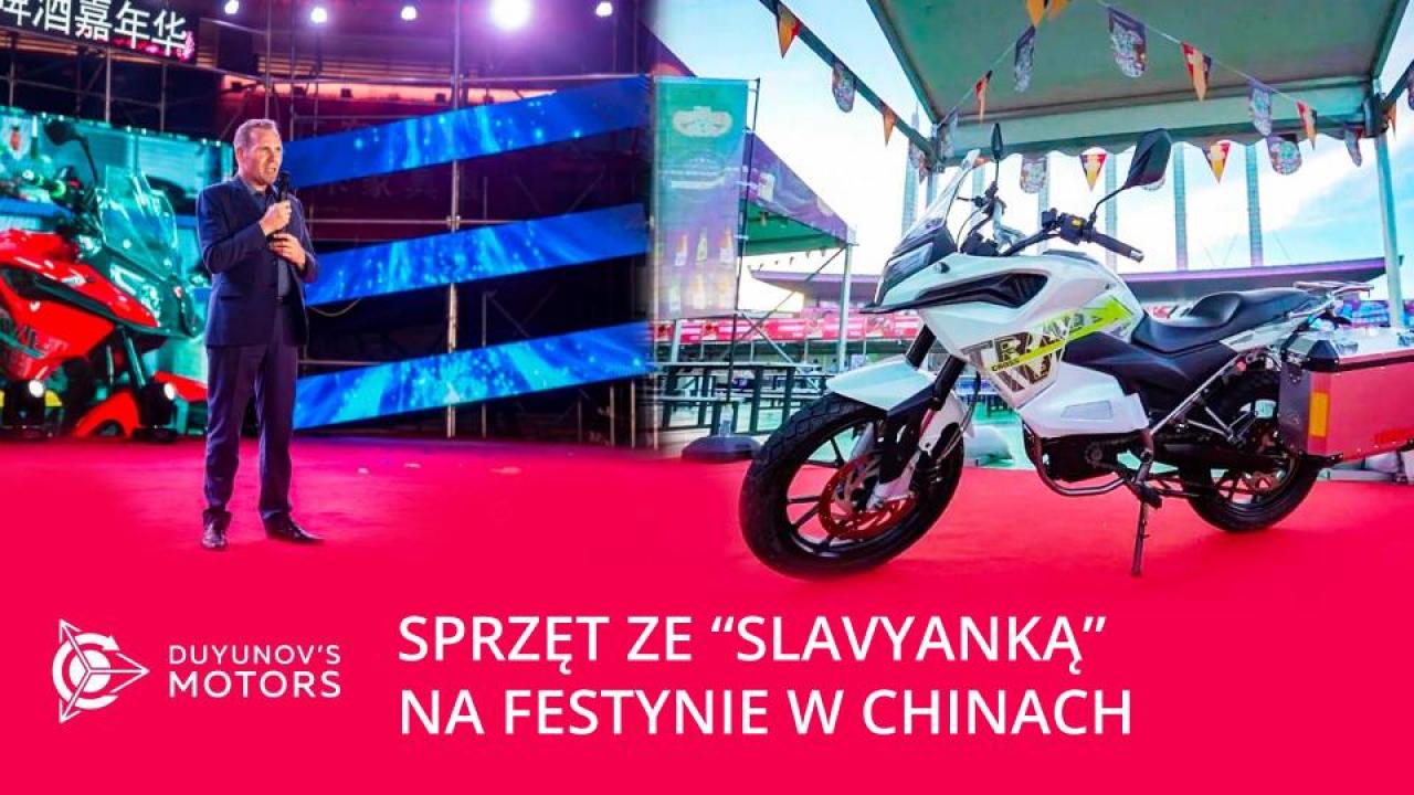 Sprzęt ze „Slavyanką” na festynie w Chinach