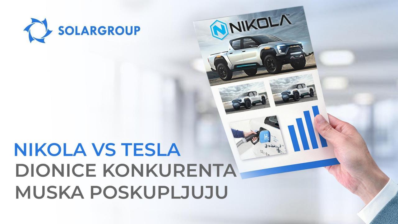 Nikola VS Tesla: dionice konkurenta Muska poskupljuju