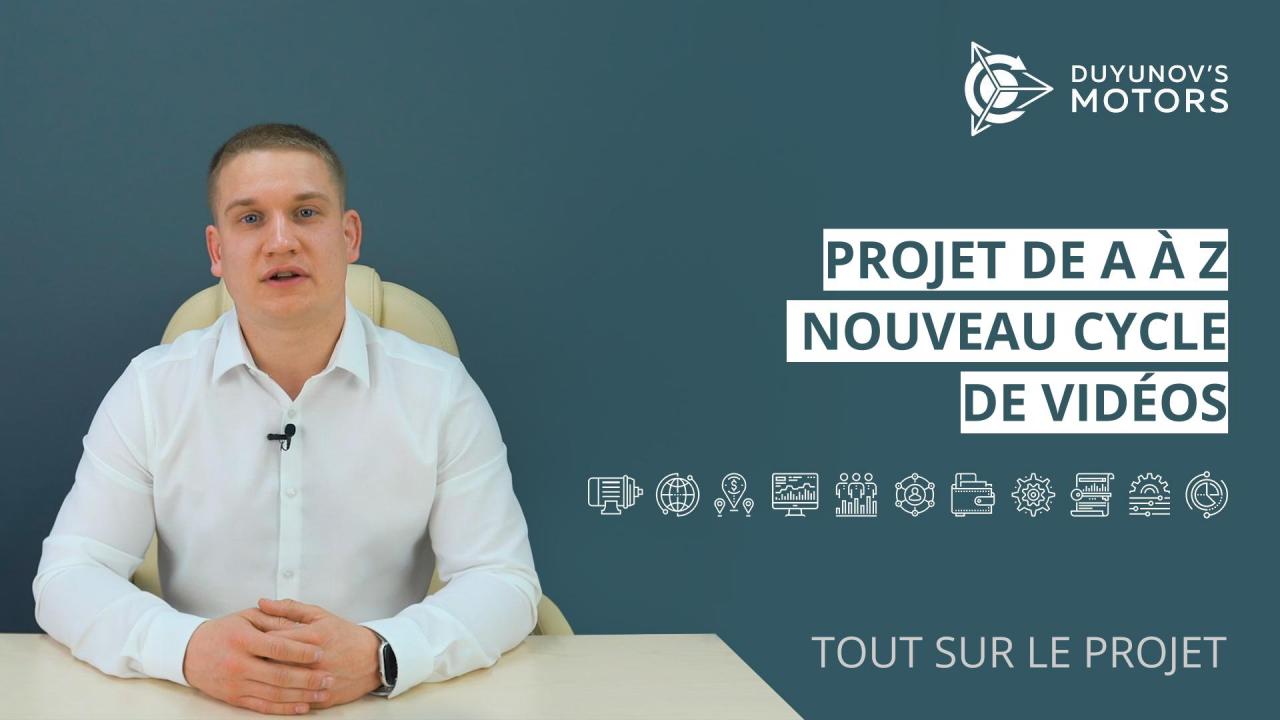 Nouveau cycle de vidéos sur le projet