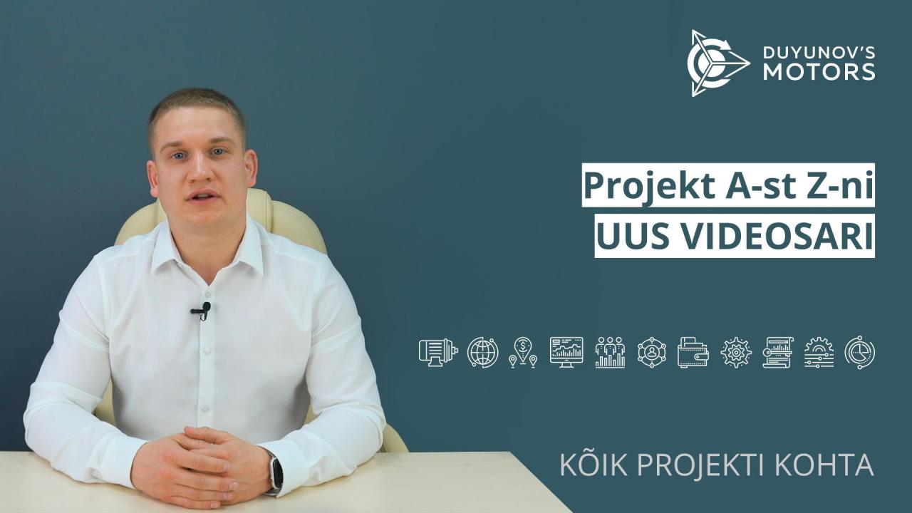 Uus projektiteemaline videosari