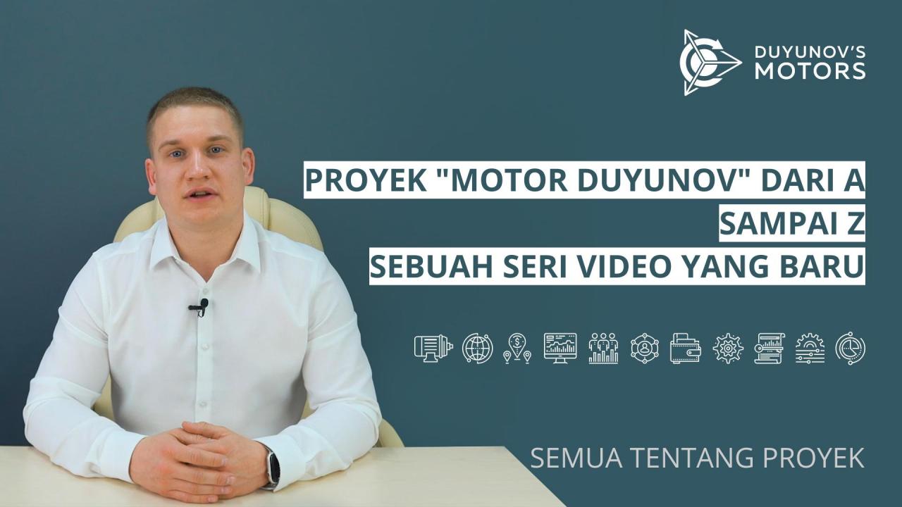 Seri video baru tentang proyek