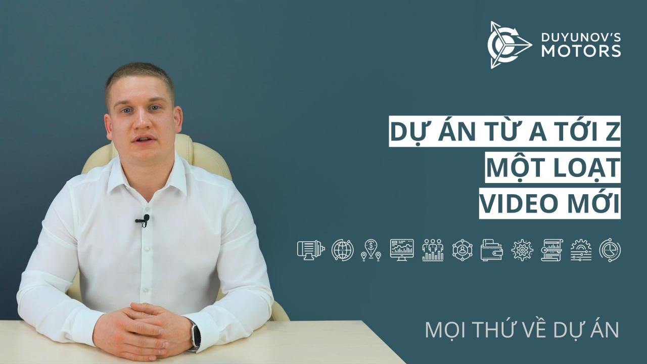 Loạt video mới về dự án