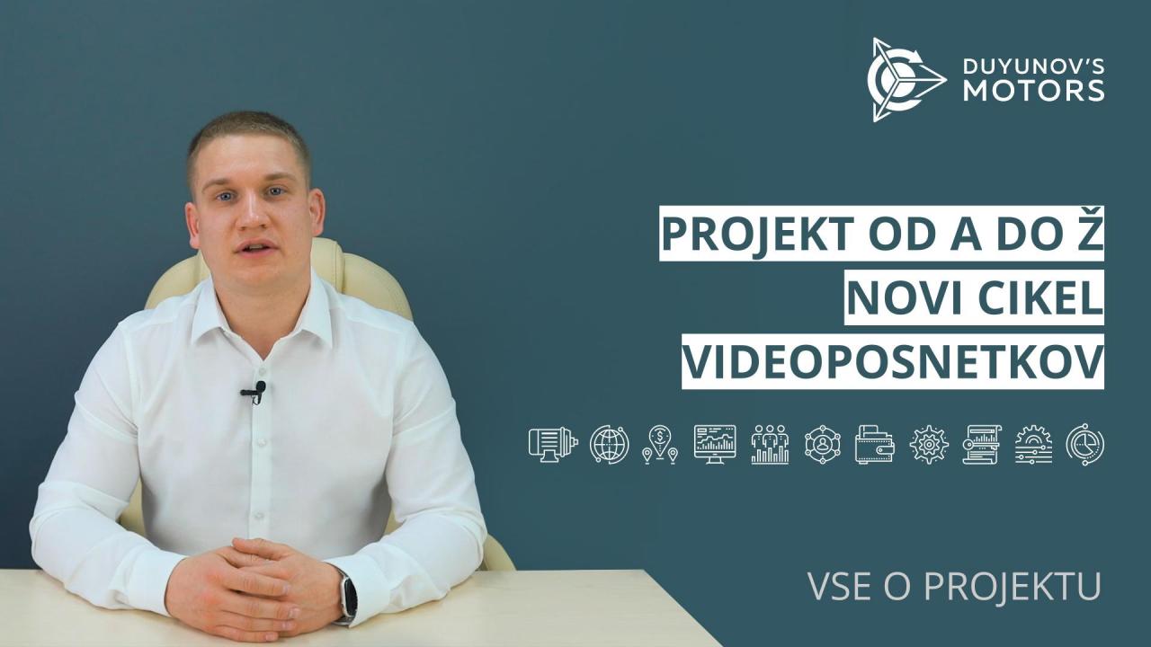 Nov cikel videoposnetkov o projektu