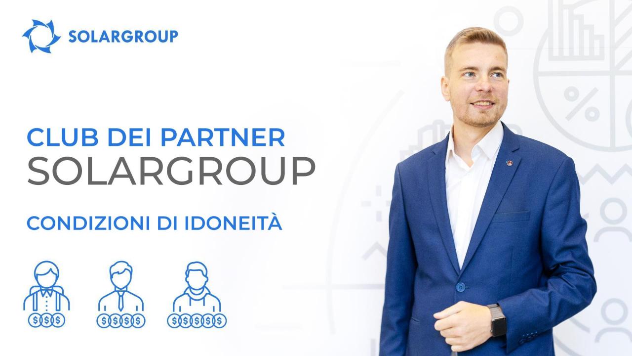 Come entrare nel Club dei partner e come conservare l'appartenenza al club?