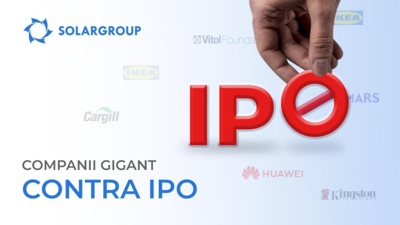 Contra IPO: de ce Mars și alte corporații nu vor să lanseze acțiuni?