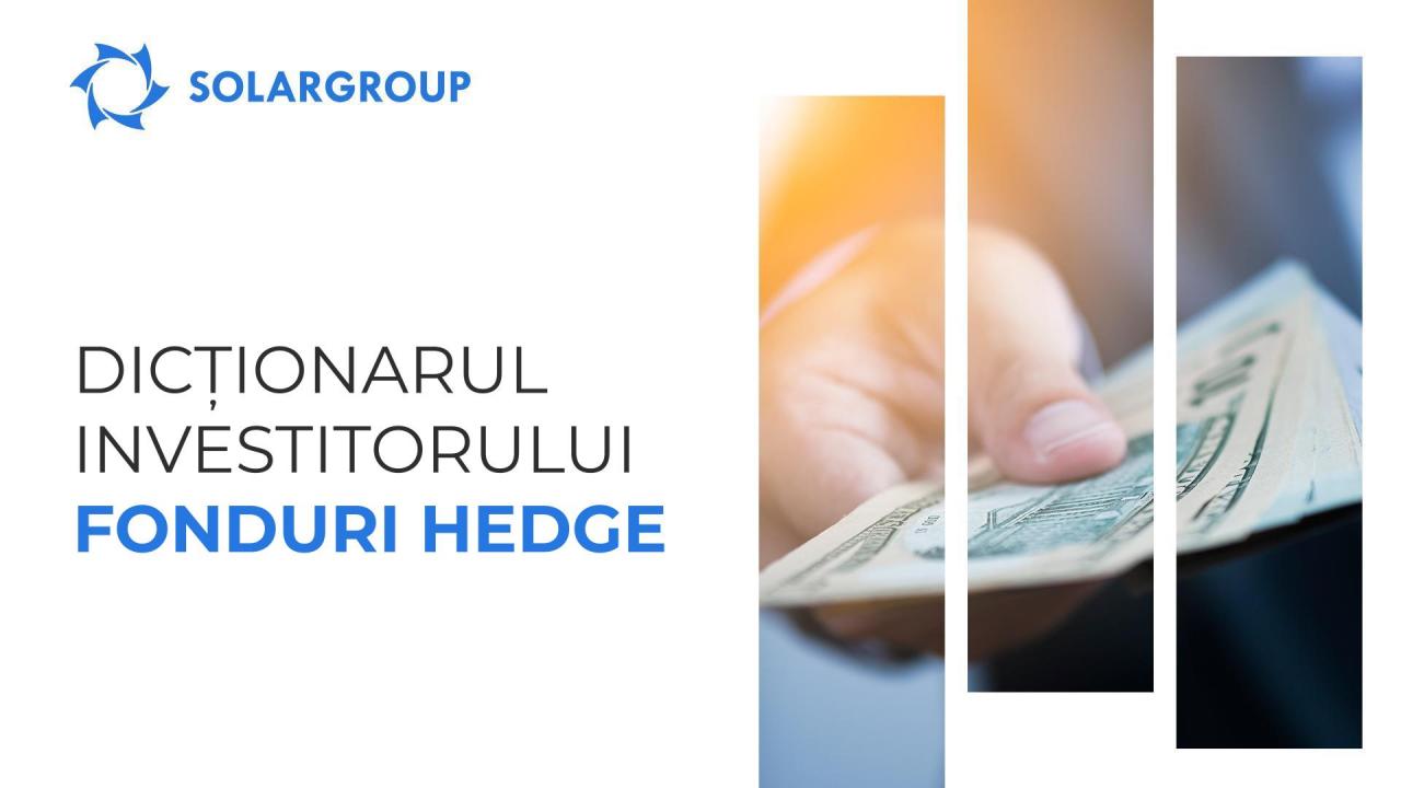 Dicționarul investitorului: Fonduri hedge