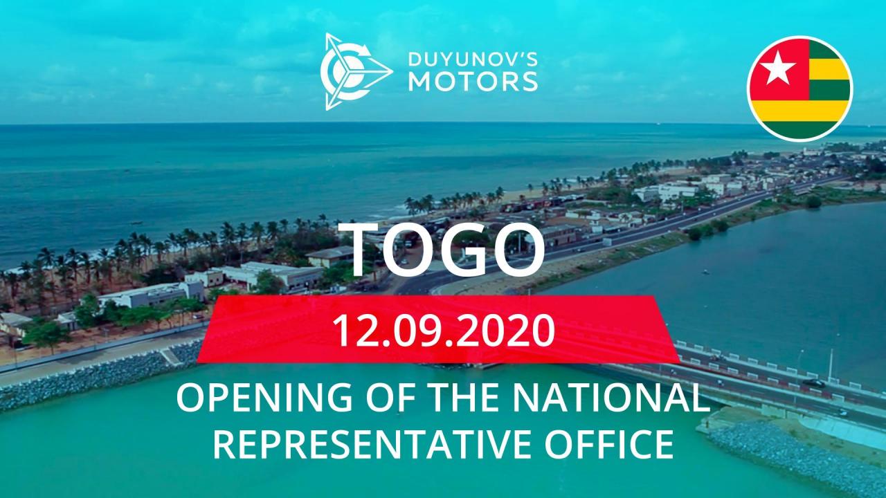 We are opening SOLARGROUP's national representative office in Togo