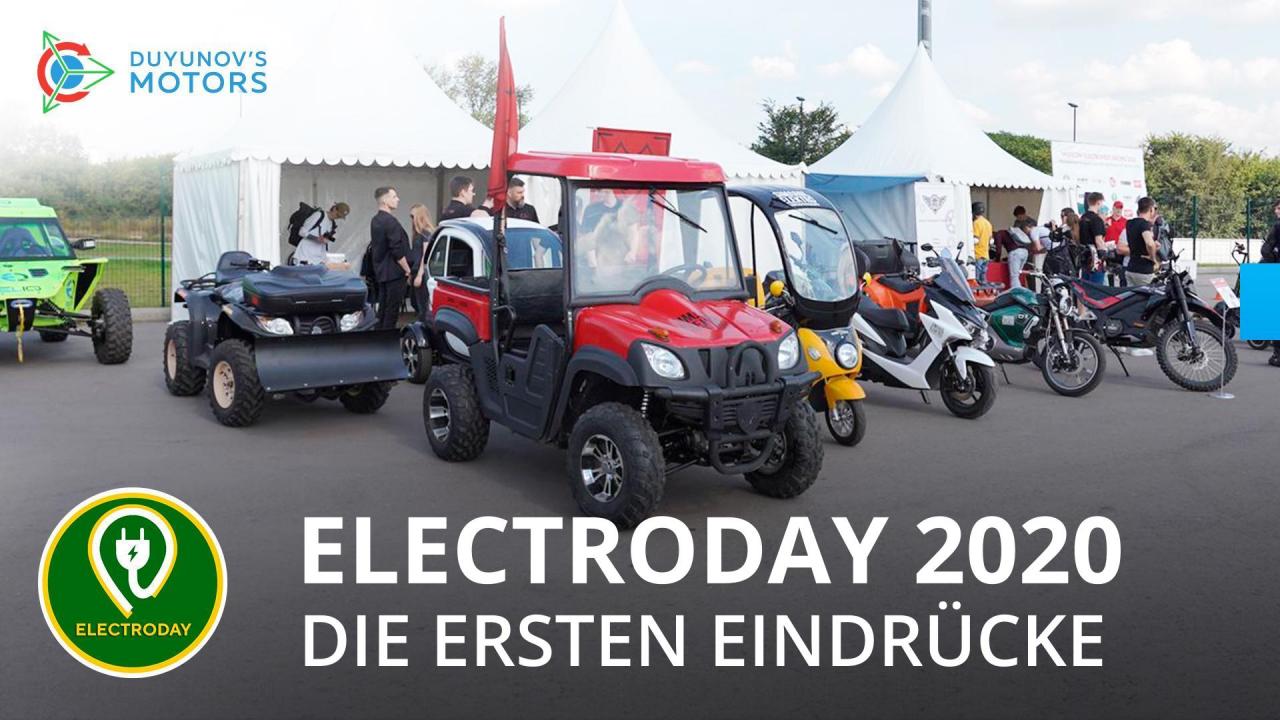 "Duyunov-Motoren" auf dem Festival "Electroday 2020": erste Eindrücke