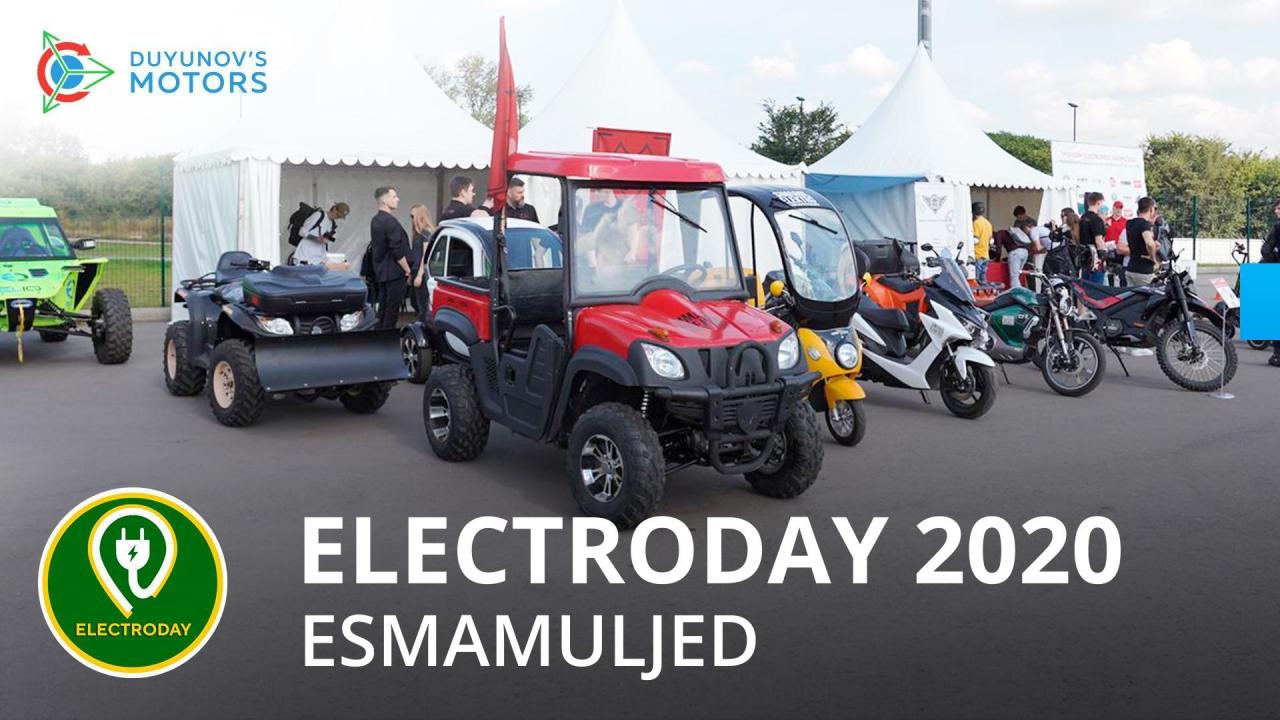 "Dujunovi mootorid" üritusel Electroday 2020: esmamuljed