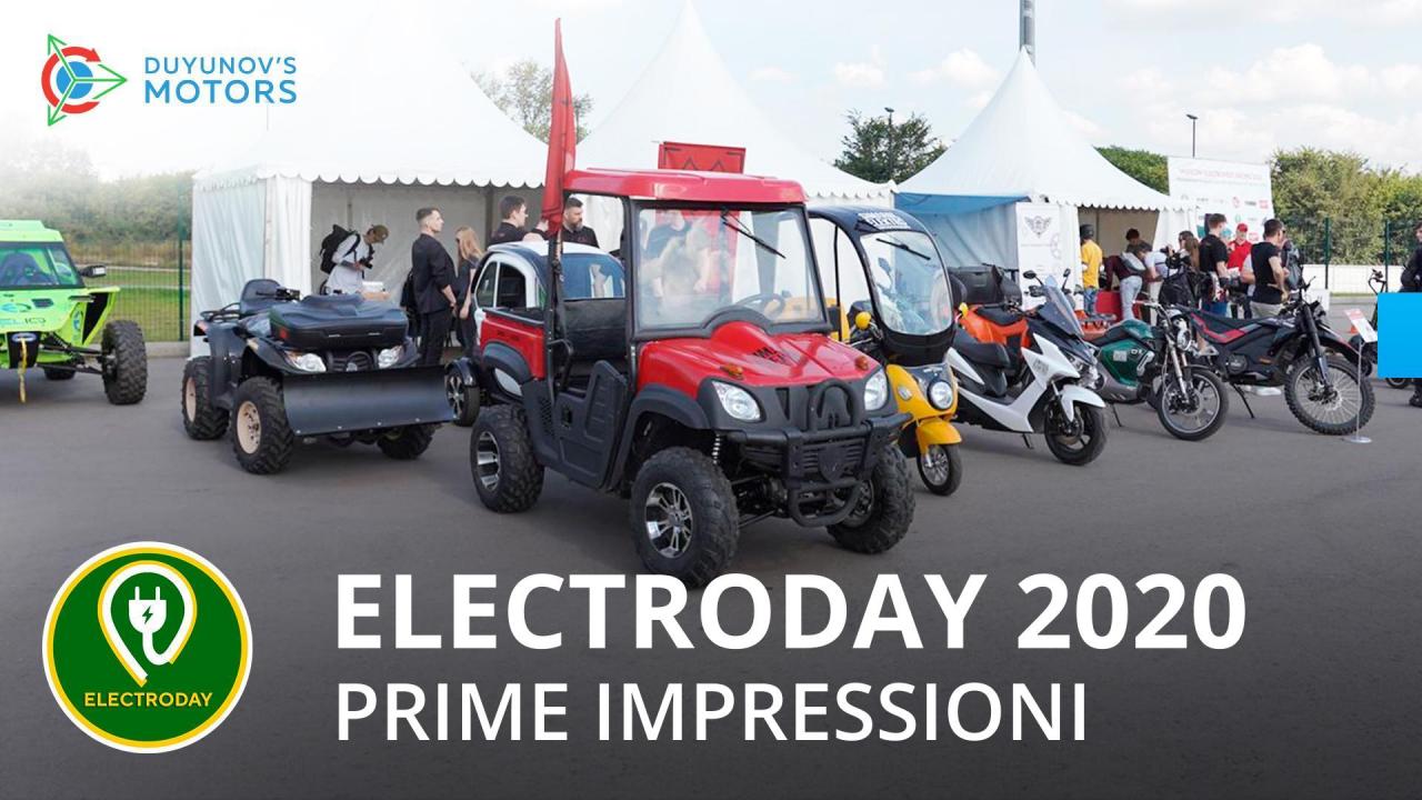 Motori Duyunov all'Electroday 2020: prime impressioni