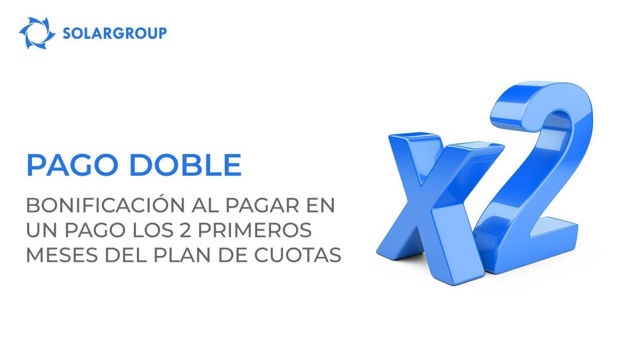 Opción "Pago doble": reciba participaciones de bonificación al comprar un nuevo paquete de inversión en cuotas