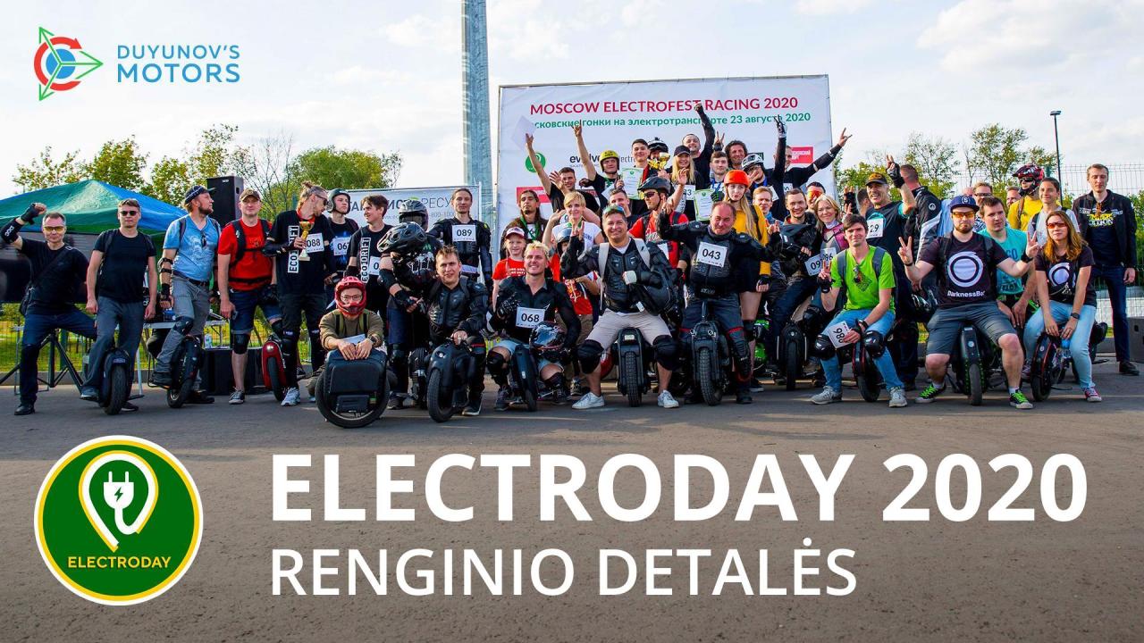 Electroday 2020: renginio detalės