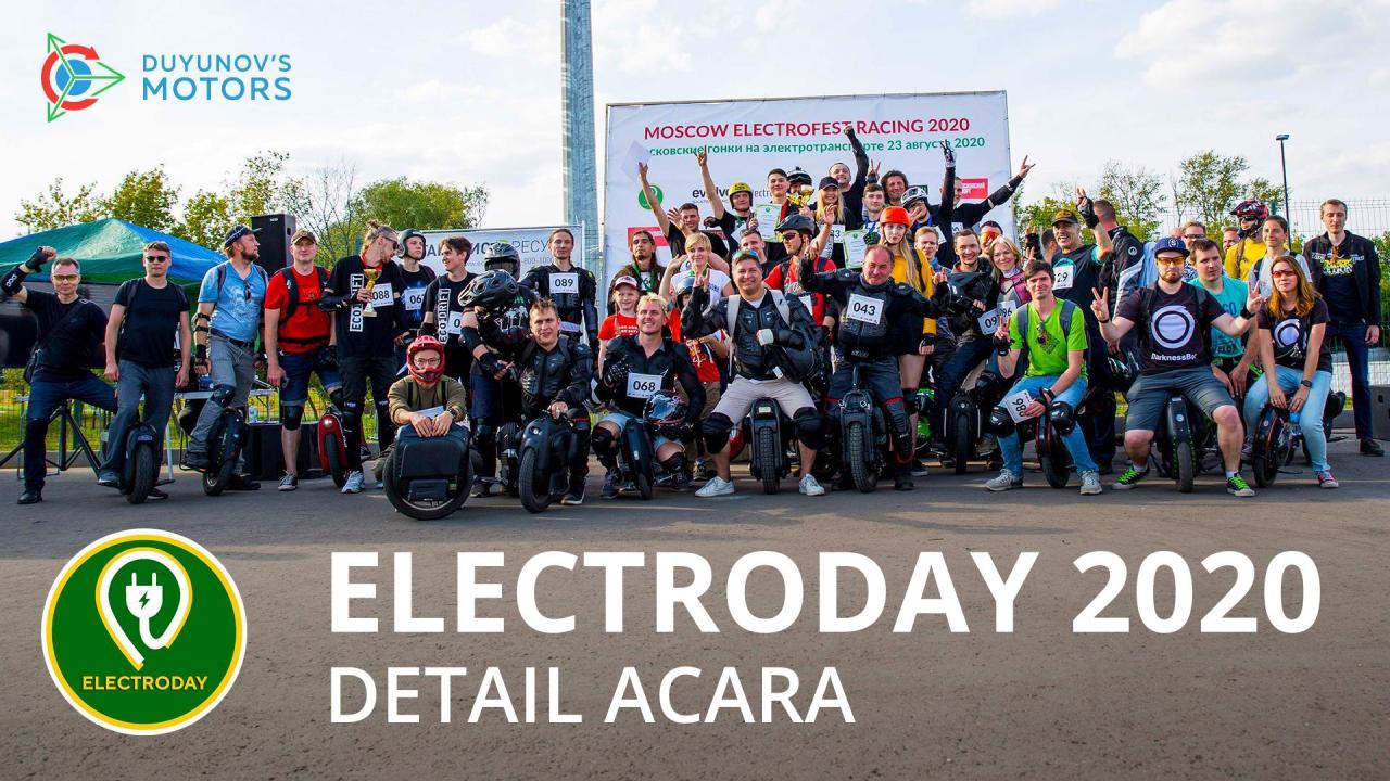 Electroday 2020: detail acara