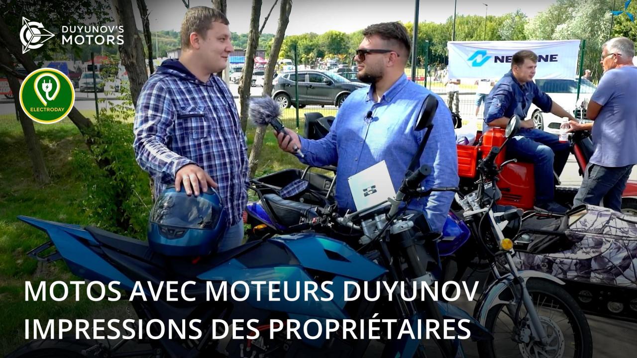 Motos avec moteurs Duyunov: impressions des propriétaires