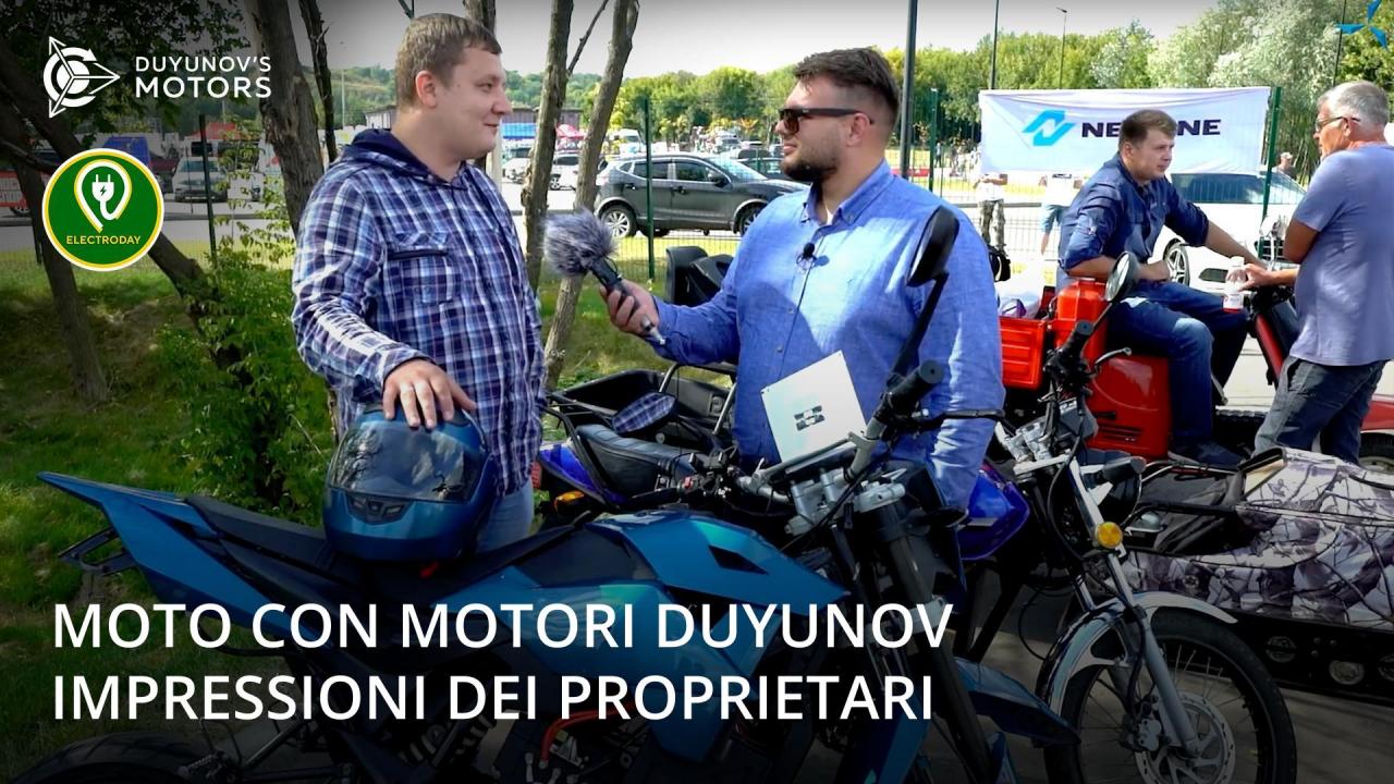 Moto con motori Duyunov: impressioni dei proprietari