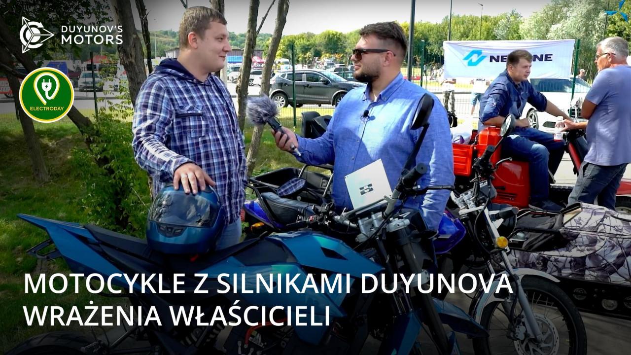 Motocykle z silnikami Duyunova: wrażenia właścicieli