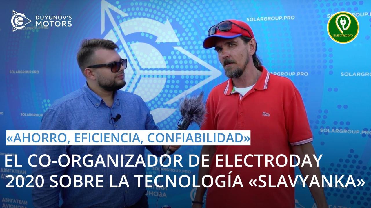 "Ahorro, eficiencia, confiabilidad", - el co-organizador de Electroday 2020 sobre la tecnología "Slavyanka"