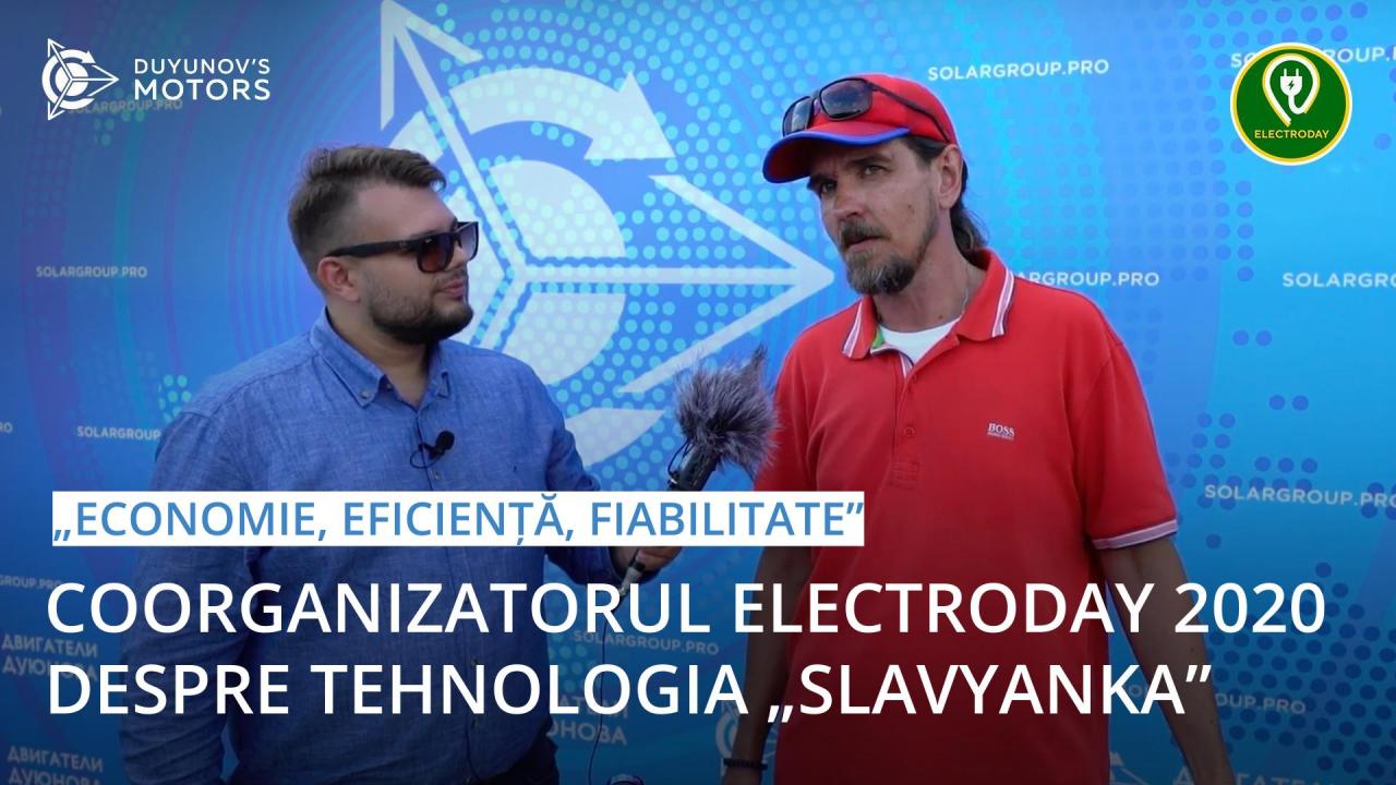 „Economie, eficiență, fiabilitate” — coorganizatorul Electroday 2020 despre tehnologia „Slavyanka”