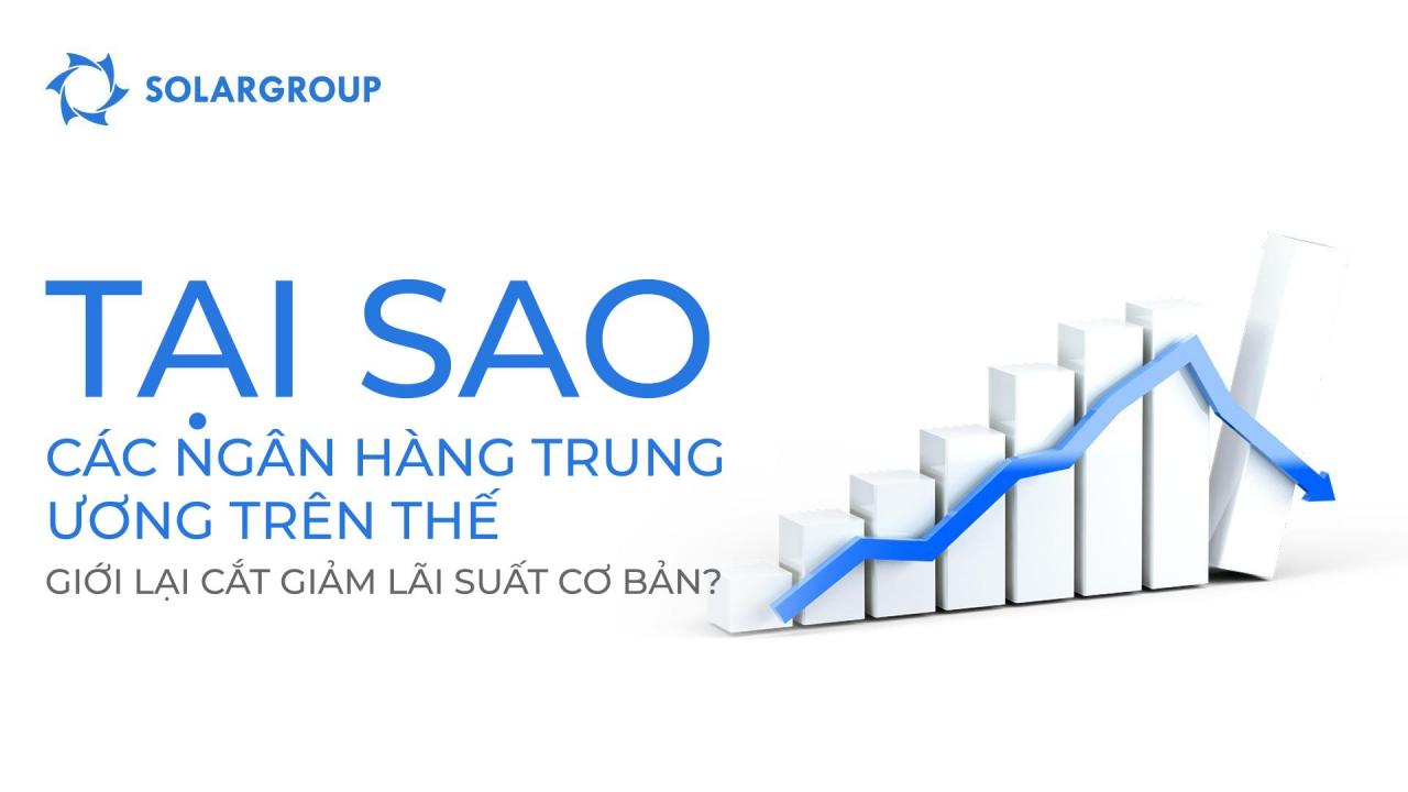 Tại sao các ngân hàng trung ương trên thế giới lại cắt giảm lãi suất cơ bản?