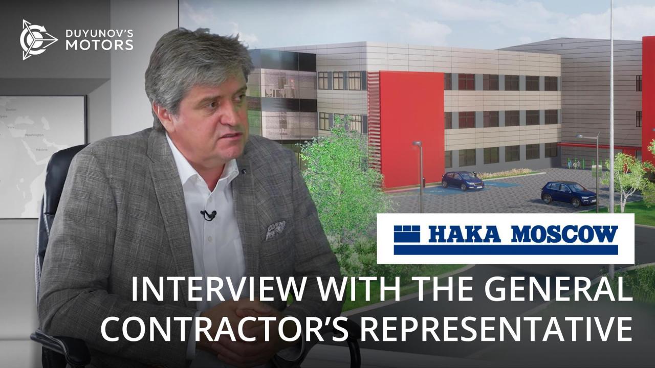 "This is a unique object, we have never built anything like that before." Interview with the general contractor's representative