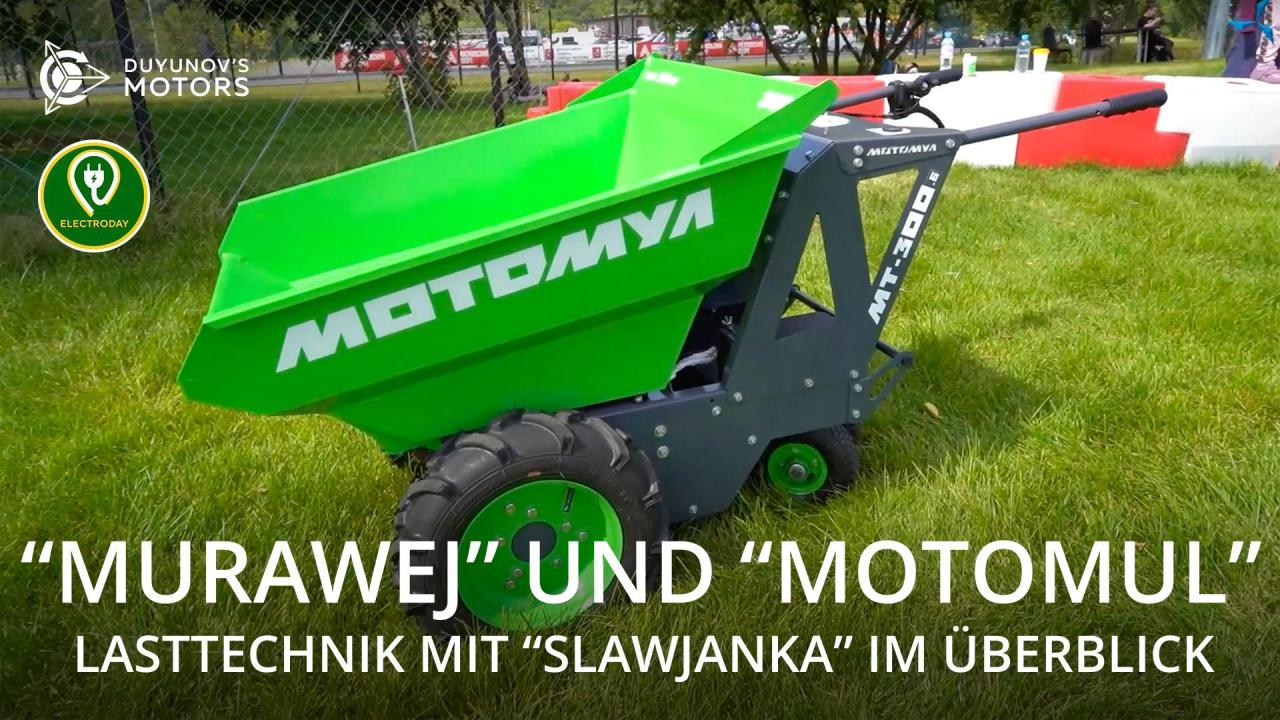 "Murawej" und "Motomul": Lasttechnik mit "Slawjanka" im Überblick