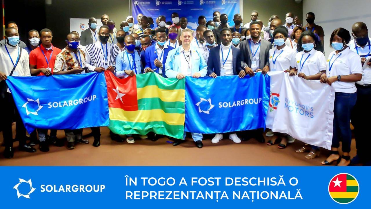 A unsprezecea în lume și a patra în Africa: în Togo a fost deschisă o reprezentanță națională a SOLARGROUP