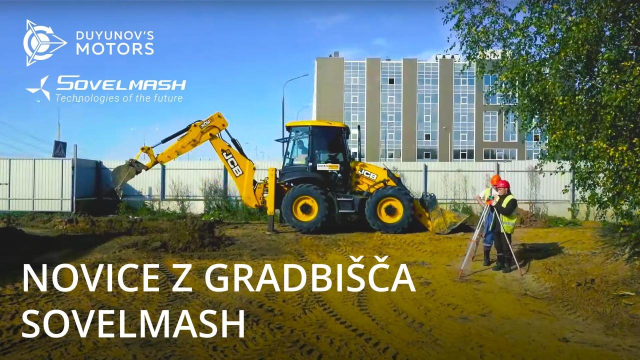 Novice z gradbišča SovElMash