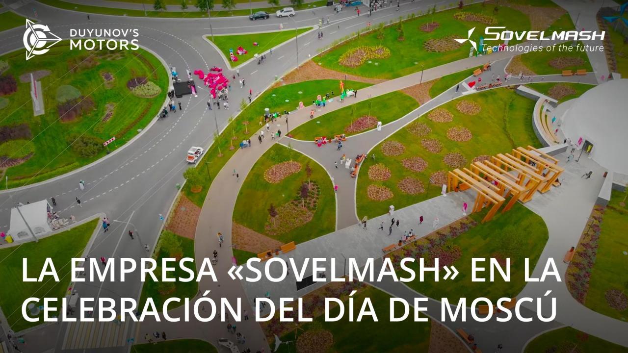 La empresa "SovElMash", en su calidad de residente de "Technopolis "Moscú", participó en las celebraciones del Día de Moscú