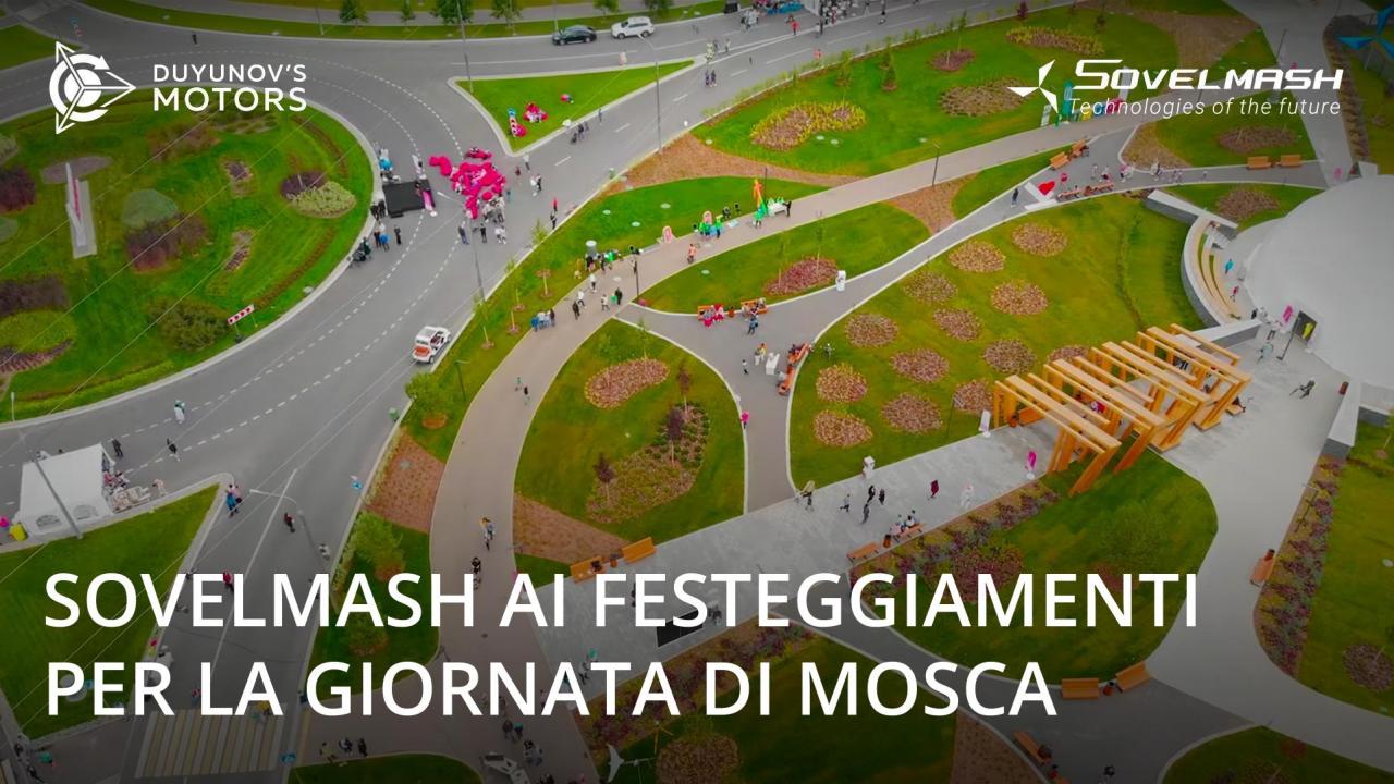 SovElMash ha partecipato alla celebrazione della Giornata di Mosca come residente di Technopolis Mosca.