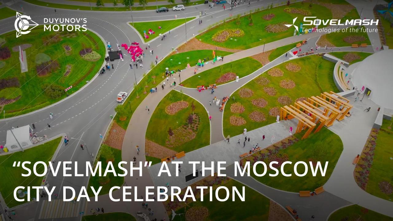 The company "SovElMash" took part in celebrating the Moscow City Day as a resident of "Technopolis "Moscow"