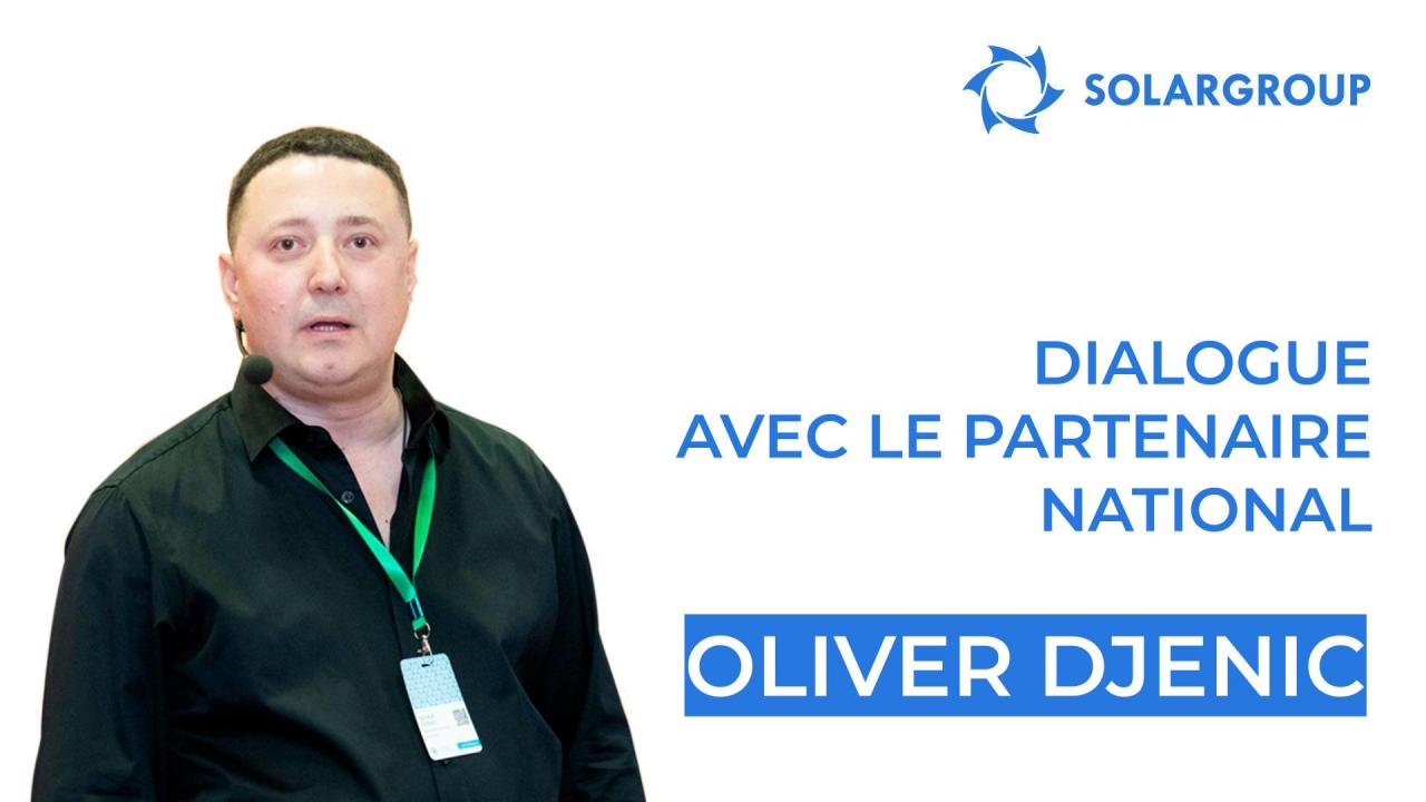 Dialogue avec le partenaire national | Oliver Djenic