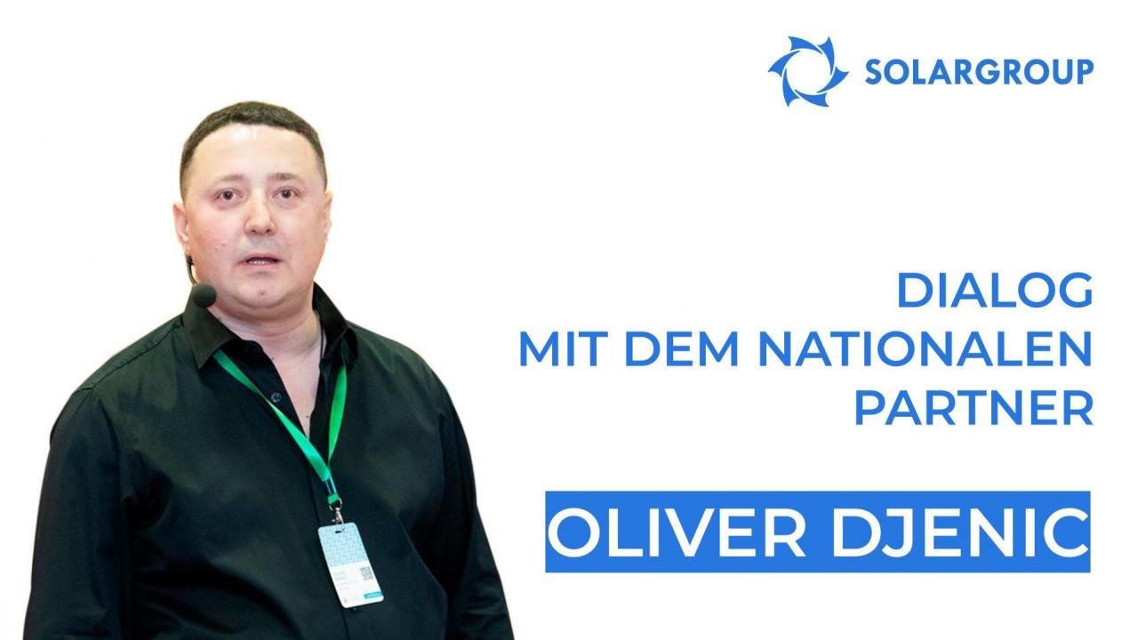 Dialog mit dem nationalen Partner | Oliver Djenic