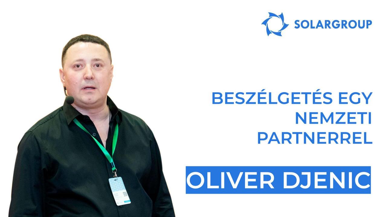 Beszélgetés egy nemzeti partnerrel | Oliver Djenic